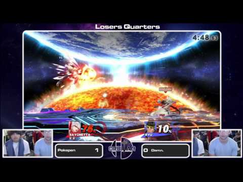 Pokepen (Bayonetta) vs DAMN. (Ryu) - Orbitar 28 - Losers Quarters