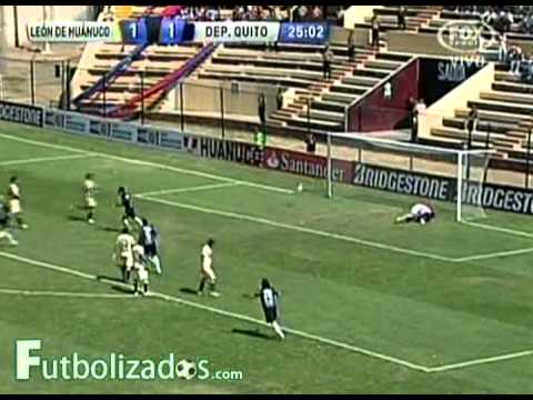 León de Huánuco 2 - Deportivo Quito 3. Copa Sudamericana 2012