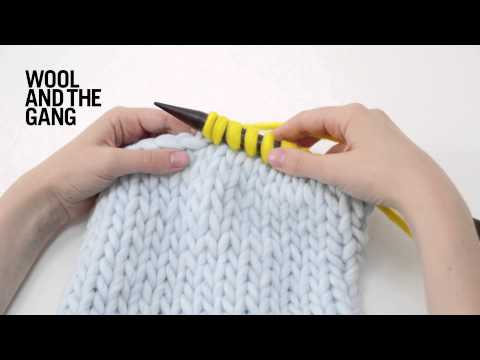 How to knit cables, Wool and the Gang Blog