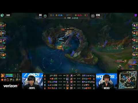 DK Sneak baron in the final game of Worlds finals 2021