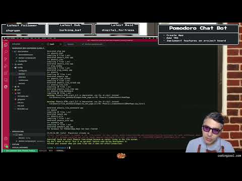 Creating a Pomodoro Chat Bot in Elixir Phoenix | Learn with me!