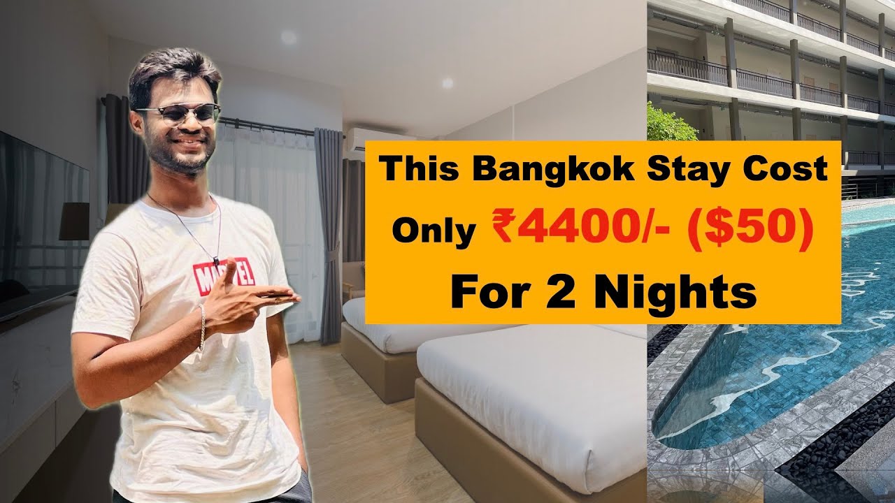 Bangkok Budget Stay for Only ₹4400! | Collage Haus Review - Lakshya Travel Video - Day 2