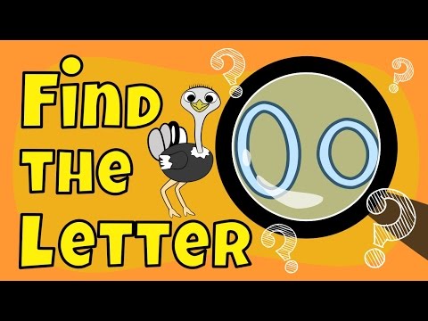 Alphabet Games | Find the Letter O