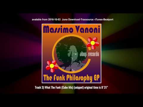 Massimo Vanoni - The Funk Philosophy EP ATPR016 Atop Records.