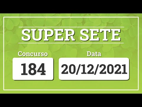 Capa de SUPER SETE 184