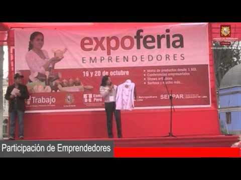 EXPO FERIA 2012 DE EMPRENDEDORES - II Encuentro de Emprendimiento y Networking