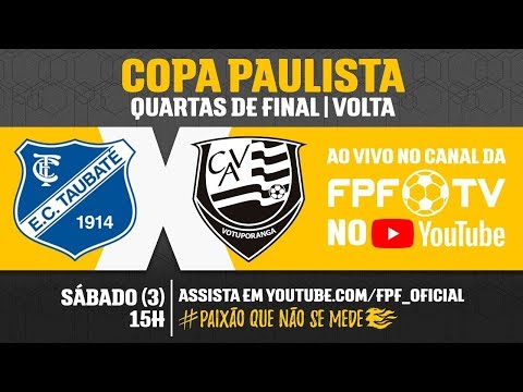 Taubaté 1 x 0 Votuporanguense - Copa Paulista 2018