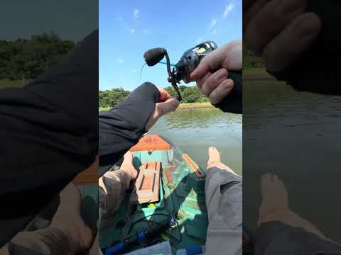 Pesca caiaque, lago Itaipu - Entre Rios do Oeste - PR