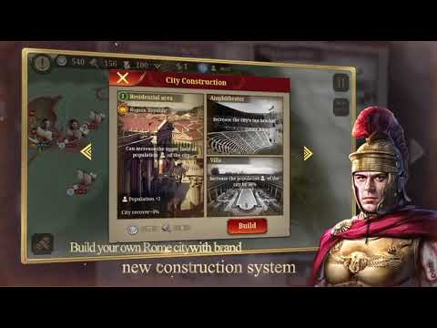 Great Conqueror: Rome War Game video