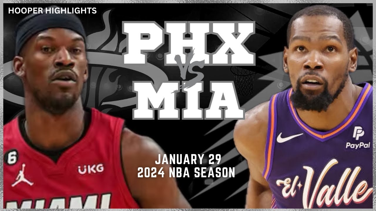 30.01.2024 | Miami Heat 105-118 Phoenix Suns