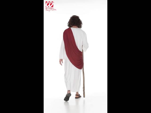 Vídeo relacionado con Morph Disfraz Jesus de Nazaret, Disfraces Jesucristo Adulto, Traje Hebreo Hombre, Disfraz Carnaval Hombre - XL