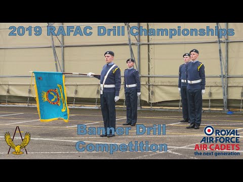 2019 RAFAC Drill Championships - Banner Drill
