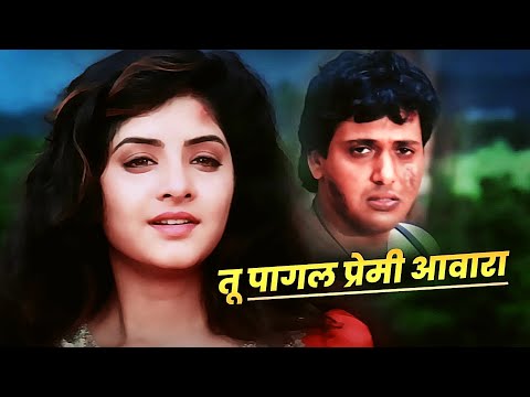 Tu Pagal Premi Awara Dil Teri Mohabbat Ka Maara | Govinda | Divya Bharti | Kavita K | Amit Kumar