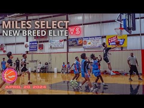 Miles Select National 2028 Basketball Game vs New Breed Elite 2028 at the Gym in Humble, TX