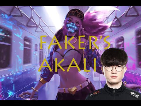 Faker Destroying with AKALI