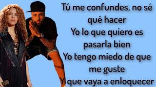 Shakira - Perro Fiel (Lyrics) ft. Nicky Jam,HD