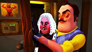 HELLO NEIGHBOR GETS DARKER & MEDIEVAL 😱  - Goodbye My King (Gameplay Funny Moments)