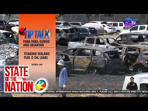 State of the Nation Part 1 & 2: TIPTALK:Para iwas-sunog ang sasakyan; Atbp.