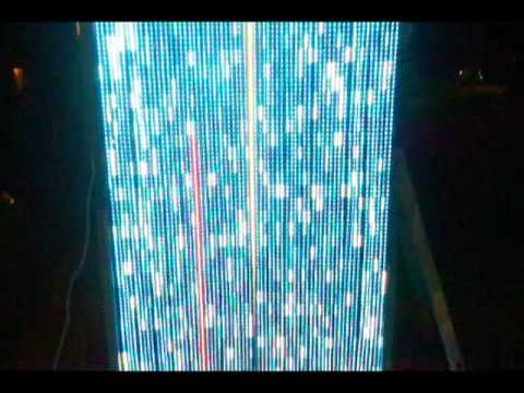 LEDView High-Tech Company - Problems with LED Curtains - Bad connections.wmv