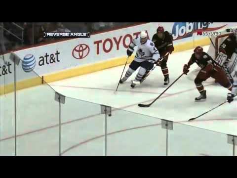 Mike Brown hit on Jovanovski - Fs Arizona Feed