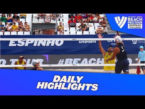 Day 1 Men's Daily Highlights Espinho 2022 #BeachProTour