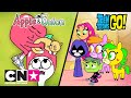 Appel en Uitje + Teen Titans Go! | Vriendschap | Cartoon Network