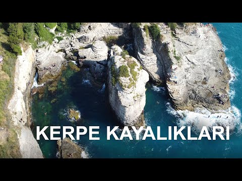 Kerpe Kayalıkları Kocaeli 4K Drone Video