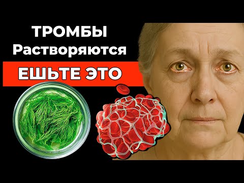 Питание для Разжижения ТРОМБОВ - Простые продукты, которые чистят Сосуды и лечат Тромбоз