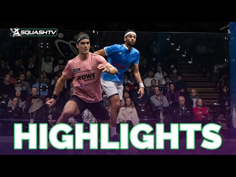 "Dragged All Around!" | Mo. Elshorbagy v Coll | TTI Milwaukee Hong Kong Squash Open 2023 | SF HLS