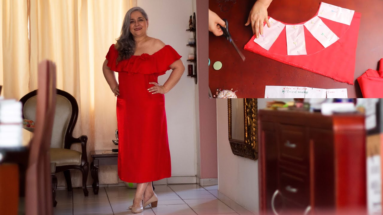 Watch Como hacer un VESTIDO ROJO CON HOMBROS DESCUBIERTOS/Tan fácil que vas a querer hacerlo Now Como hacer un VESTIDO ROJO CON HOMBROS DESCUBIERTOS/Tan fácil que vas a querer hacerlo