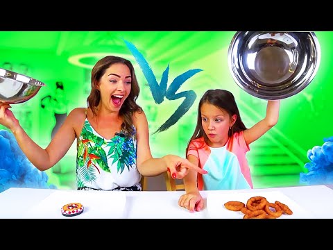 Челлендж Необычные Сладости против Продуктов Challenge // Вики Шоу