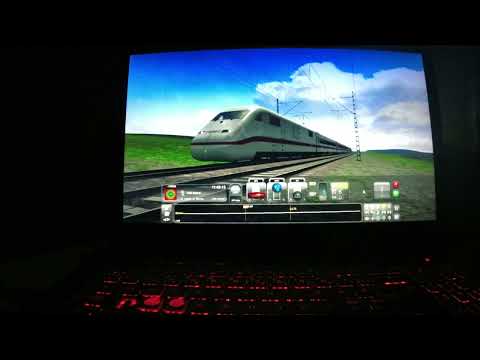 MongoTV_10459 - Del 10 - Køre TRAIN SIMULATOR JULEDAG NAT Med ICE Tog i TYSKLAND