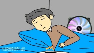 Download lagu Story wa animasi || tidur || ruang rindu mp3