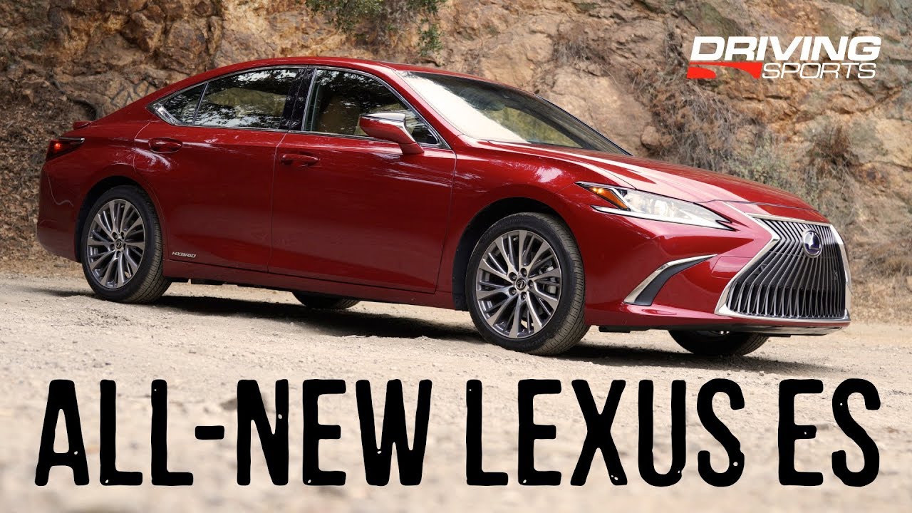 2019 Lexus ES 300h Hybrid Luxury Sedan Hits the Canyon ...
