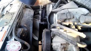 1993 Ford Ranger 4.0l V6 serpentine belt, tensioner, idler pulley / Pемень, натяжитель, ролик