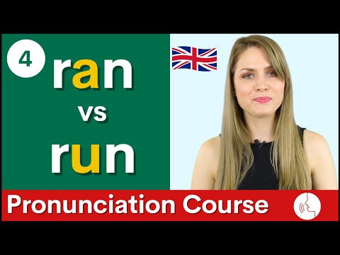 英語の発音練習 /æ/ vs /↪Ll_28C/ 母音｜コース#4 (Practice Your English Pronunciation /æ/ vs /ʌ/ Vowel Sounds | Course #4)