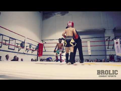 Brolic Combat Sports - Muay Thai Fight - Daniel Arellano vs Antonio Jauregui