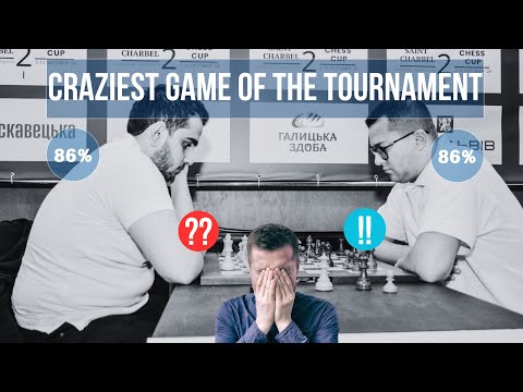 GM Vugar Asadli AZE, 2553 - IM Andriy Grekh UKR, 2388. Saint Charbel Chess Cup 2.