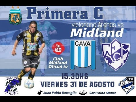 Victoriano Arenas vs Midland en VIVO / Fecha 3 - Primera C