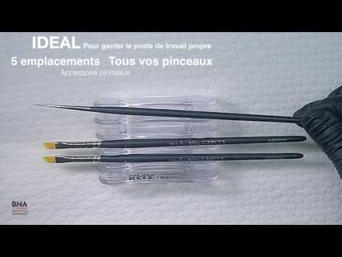 pinceaux gel uv resine nail art support