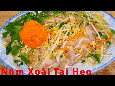Cách Làm Nộm Xoài Tai Heo Đơn Giản Mà Ngon | Handmade VN
