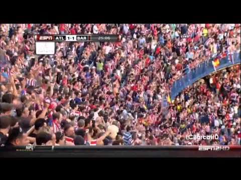Atletico De Madrid vs FCBarcelona 1-2 FECHA 3 Liga BBVA 2010-2011 HD