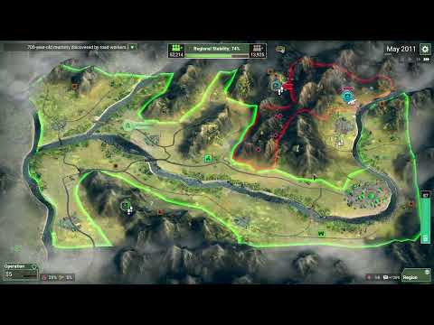 Rebel Inc  Escalation, official scenarios, Dark Tunnels