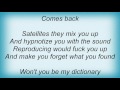 Hooverphonic - Dictionary Lyrics