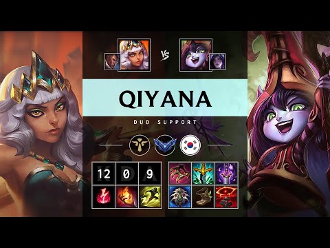 Qiyana Support vs Lulu - KR Diamond Patch 25.07