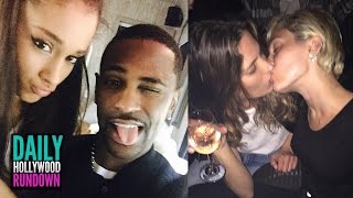 Miley Cyrus Kisses Random People - Big Sean Treated Ariana Like Piece of Meat? (DHR)