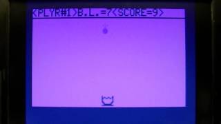 Bally Astrobasic Games  Catch the Bomb!