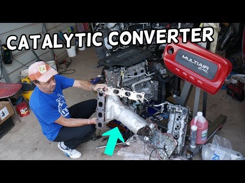 CATALYTIC CONVERTER REPLACEMENT REMOVAL 2.4 CHRYSLER 200, FIAT 500X, DODGE RAM PROMASTER CITY