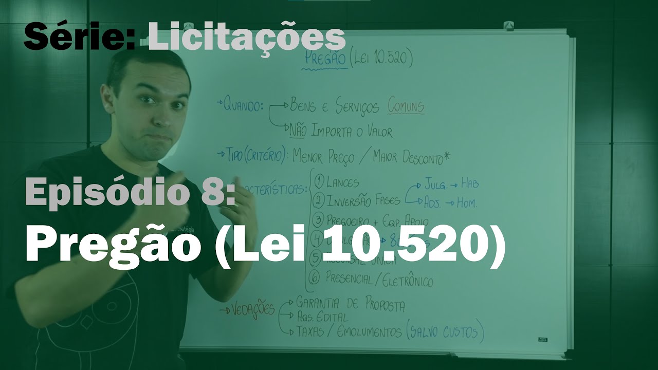 Licitação Pública [E8] - Pregão