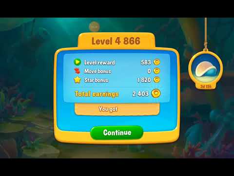 fishdom level 4866,4867